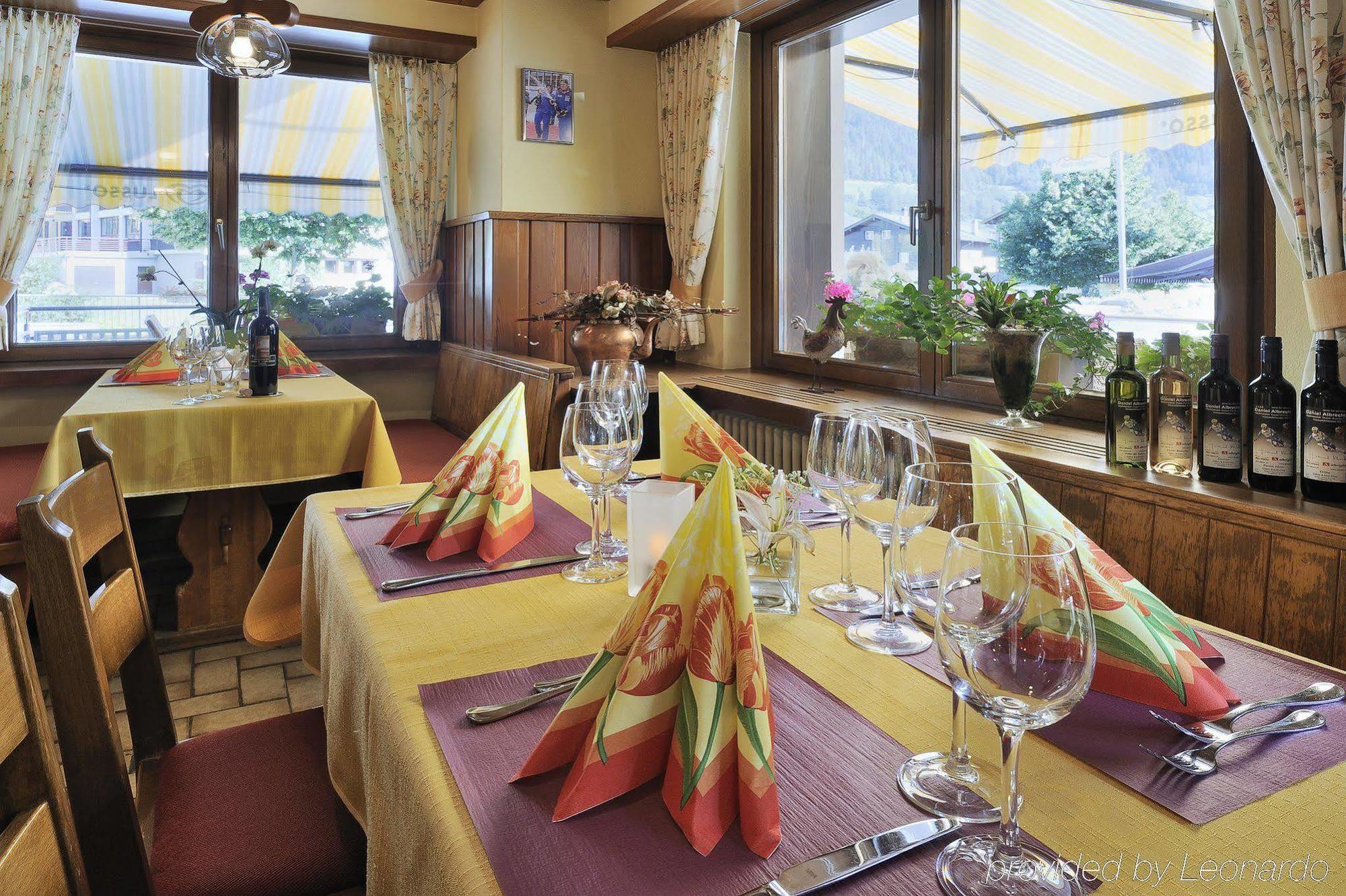 Boutique Und Bier Hotel Des Alpes Fiesch Restaurant foto