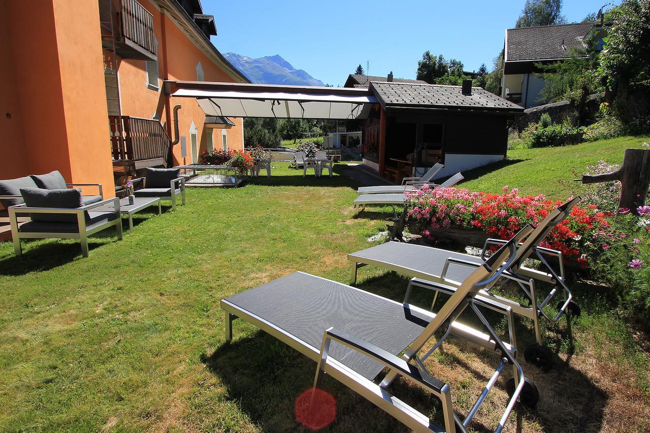 Boutique Und Bier Hotel Des Alpes Fiesch Buitenkant foto